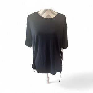 Womens Fit Collective Black Short Sleeve Top NWT – Size 3X